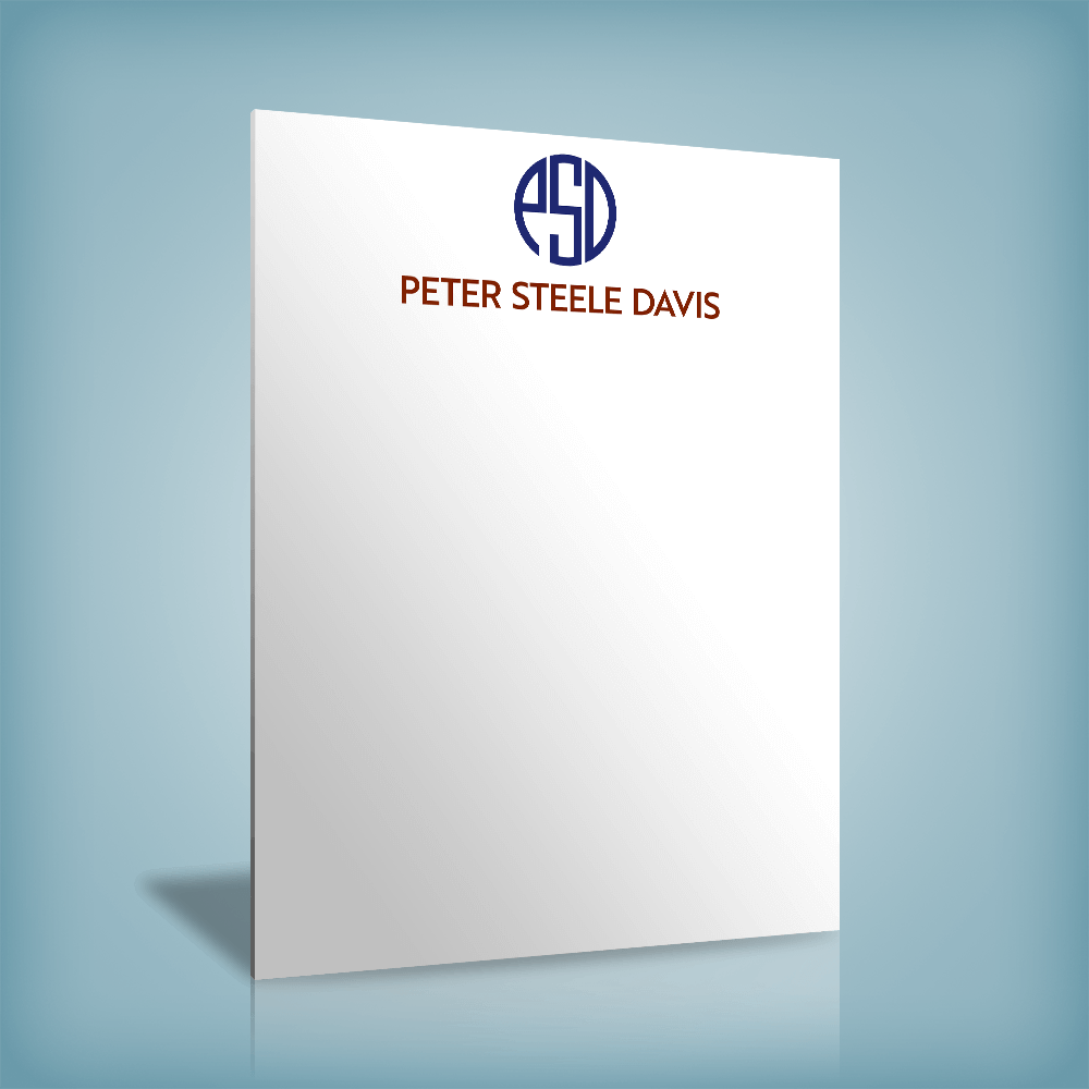 Monogram Notepads: 8.5” x 11” | PrintPPS.com®