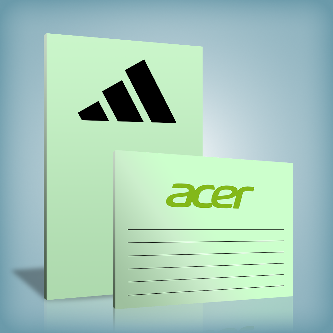Custom Green Sticky Notes | PrintPPS.com®