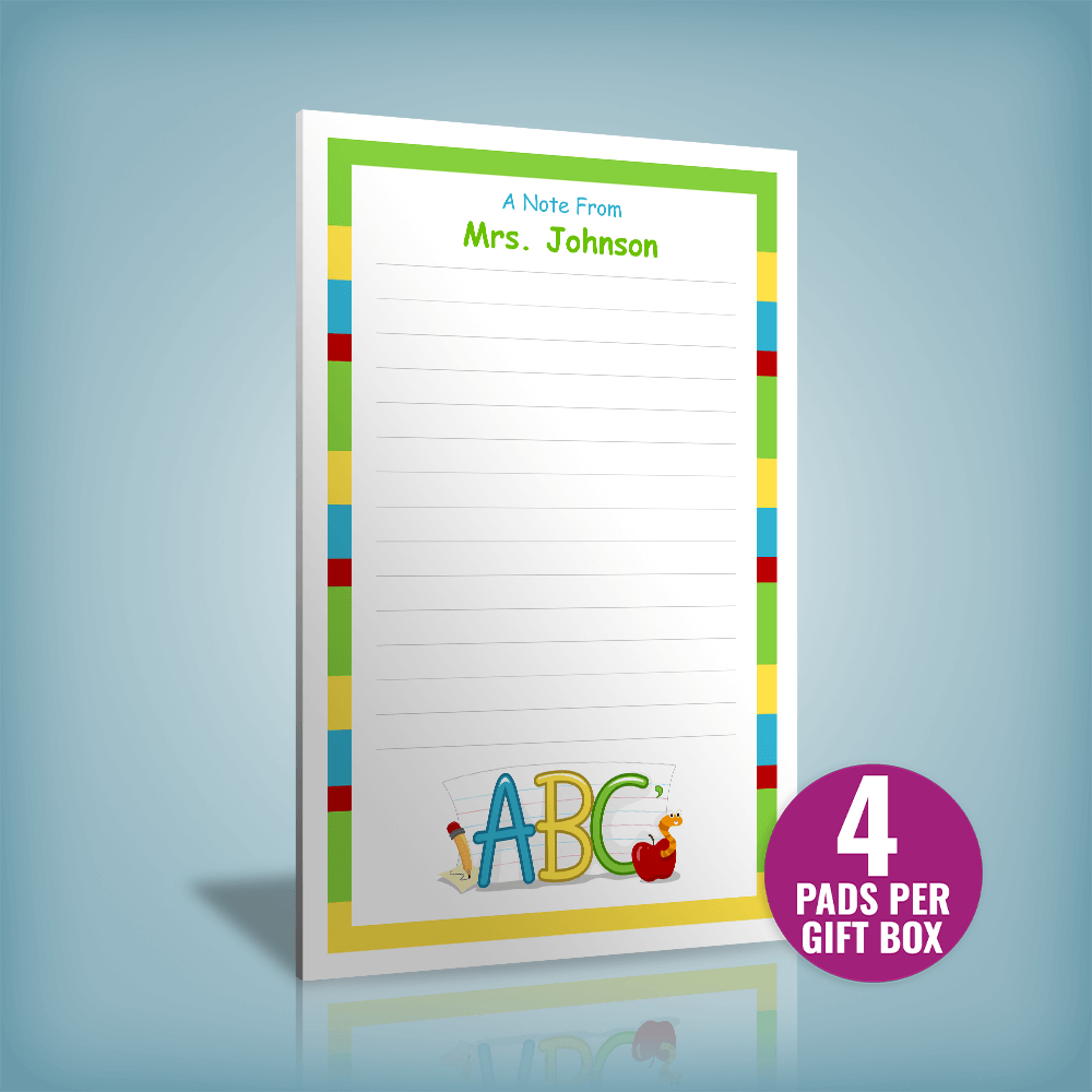 Teacher Gift Notepads | PrintPPS.com®