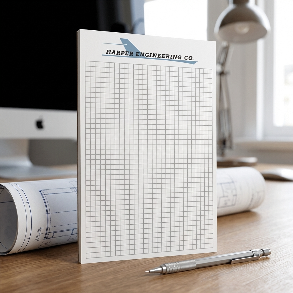 Sticky Note Graph Pads: 6” x 9” | PrintPPS.com®
