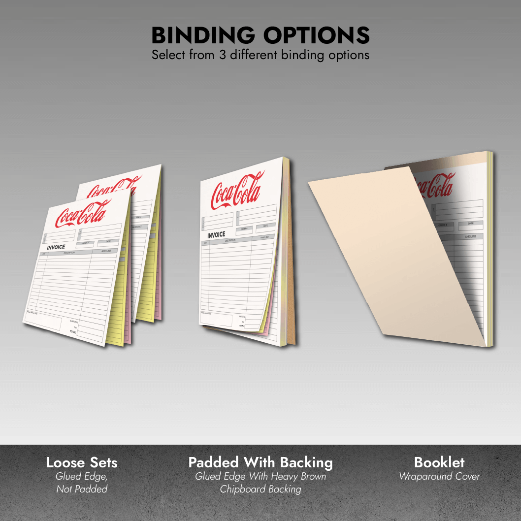 NCR Receipt Books: 8.5” x 11” (3 Per Page) | PrintPPS.com®