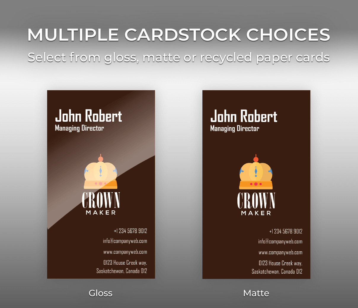 Square Business Cards: 3” x 3” | PrintPPS.com®